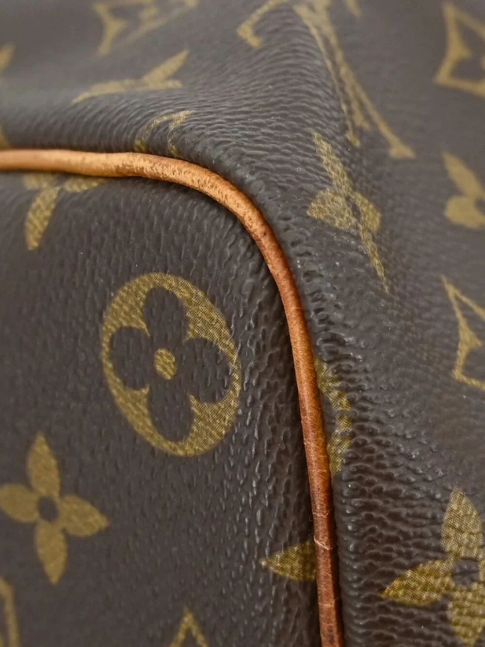 Best02 LOUIS VUITTON KEEPALL 45 DUFFLE HANDBAG MONOGRAM